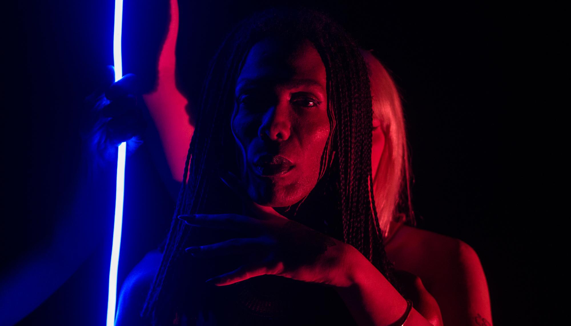 Una escena de la obra de teatro ‘Tránsitos’